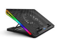 INCA  INC-609TGS GMS Arrax Seri·es 13”-18” Büyük Fan 7 RGB Mod 5 Kademe Gaming Notebook  Soğutucu